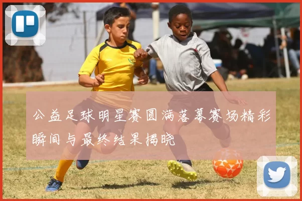 公益足球明星赛圆满落幕赛场精彩瞬间与最终结果揭晓